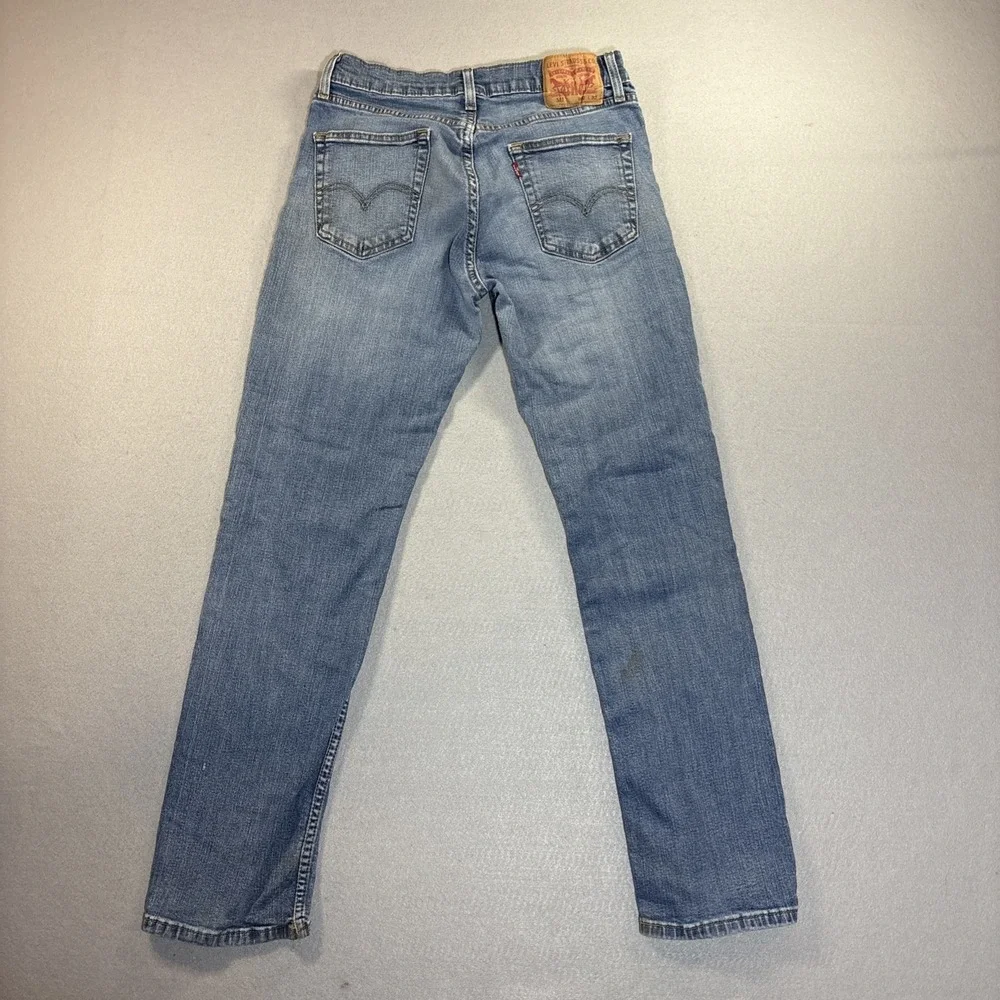Levis 511 Jean Men 32x32 Denim Slim Straight Flex Stretch Mid Rise Cotton Blend